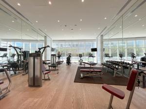 Fitness centrum a/nebo fitness zařízení v ubytování Trophy - Palm View Amora Casa