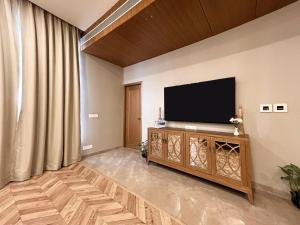 TV a/nebo společenská místnost v ubytování Hotel Centre Point