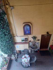 Posezení v ubytování B&b Rosy