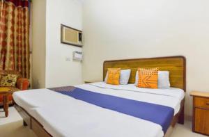 Postel nebo postele na pokoji v ubytování HOTEL DIAMOND