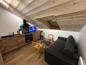 Fotografia z galérie ubytovania Studio de 20m2 mansardé v destinácii La Chapelle-dʼAbondance