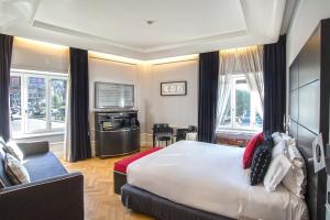 Postel nebo postele na pokoji v ubytování 47 Boutique Hotel