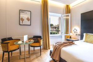 Postel nebo postele na pokoji v ubytování 47 Boutique Hotel