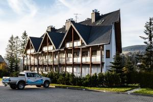 Budova, v ktorej sa apartmán nachádza