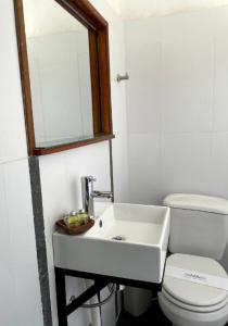 Ett badrum på La Posada del Minero