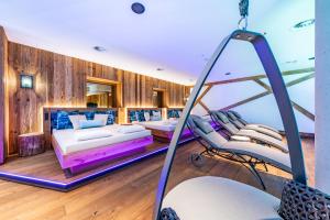 Voodi või voodid majutusasutuse Hotel Rose toas