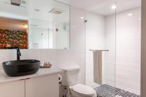 Koupelna v ubytování Whitelaw Hotel