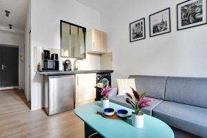 Кухня або міні-кухня у Charming apartment 2P1BR -Place d'Italie Cité Universitaire