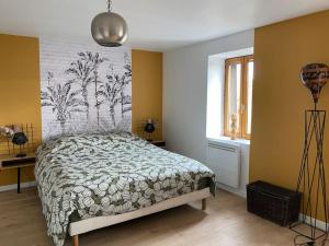 Posteľ alebo postele v izbe v ubytovaní Maison entière 6 personnes jardin terrasses et garage
