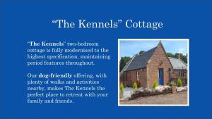 a home the kennels cottage the kennels function cottage is fully at Eco Indigo in Dunbar