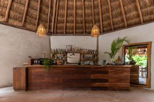 Lounge nebo bar v ubytování Encantada Tulum + 37 fotografií