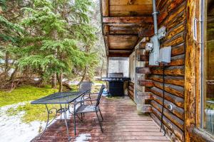 Zahrada ubytování Alpine Meadows Log Cabin