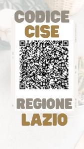 Ein Poster für eine Konferenz mit den Worten "Kaffee c use tolerant zero" in der Unterkunft La Dimora del Cardinale in Rom