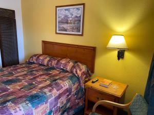 Postel nebo postele na pokoji v ubytování RANGER MOTEL