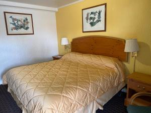 Postel nebo postele na pokoji v ubytování RANGER MOTEL