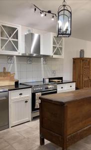 A kitchen or kitchenette at Agroturismo Ibarra