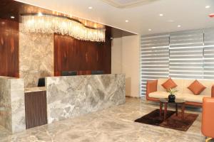 Posezení v ubytování Hotel Rudra Royals