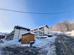 Apartament Pistacjowy v zime