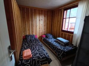 La cabane du Truquet客房内的一张或多张床位