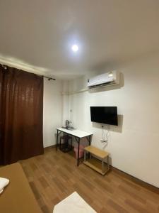 TV a/nebo společenská místnost v ubytování Bakkahland Farm and Resort