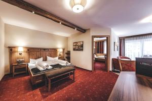 Posezení v ubytování Hotel Rose