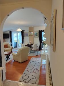 Posezení v ubytování Apartments and Rooms PUNTA