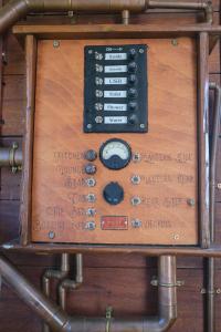 a control panel of an old fashioned telephone at Get Away Hide Away in East Dereham