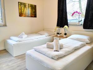 Postel nebo postele na pokoji v ubytování Apartment for 6 guests