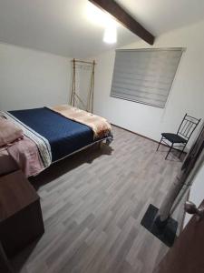 Postel nebo postele na pokoji v ubytování Cabaña en playa San Ignacio + 9 fotografií