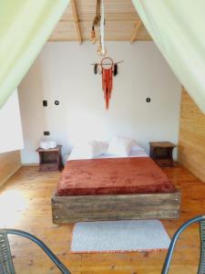 Postel nebo postele na pokoji v ubytování Hostal Payaca
