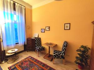 Posezení v ubytování Villa Petterhof