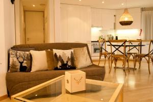 Χώρος καθιστικού στο Haus Allegra Panorama