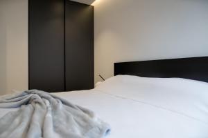 Łóżko lub łóżka w pokoju w obiekcie Luxury Apartment Contesa