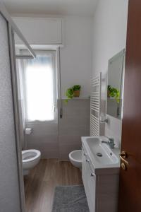 Koupelna v ubytování Casa Pietro e Bea