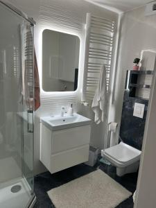 Kúpeľňa v ubytovaní Apartament 2 pokojowy Rzeszów