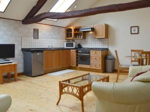 Köök või kööginurk majutusasutuses Cobblestones