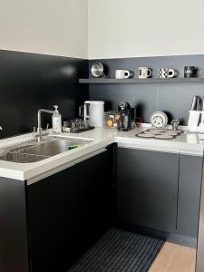 Η κουζίνα ή μικρή κουζίνα στο 双層公寓 Duplex Apt.