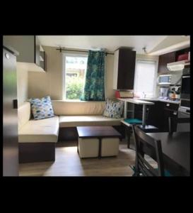 Posedenie v ubytovaní Mobil home 4-6 personnes bord de mer Argeles sur mer camping équinoxe