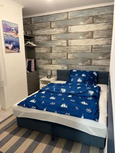 Posteľ alebo postele v izbe v ubytovaní City Center Apartman 2. Nagykanizsa