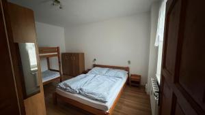 Postel nebo postele na pokoji v ubytování Vila Vítkovice-Krkonoše