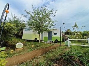 Zahrada ubytování Durian Ecolodge