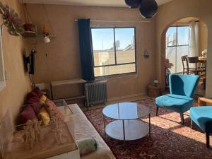 Area soggiorno di יסמינא- נוף למכתש רמון