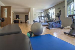 Fitness centrum a/nebo fitness zařízení v ubytování Waldhotel & SPA Davos - for body & soul