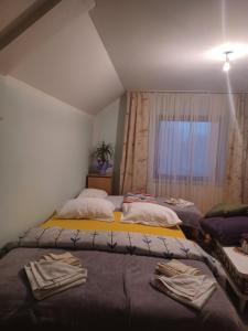 Postel nebo postele na pokoji v ubytování Stan na dan Pale Jahorina