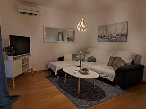 Posedenie v ubytovaní Apartman Blue