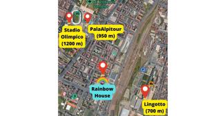 Fotografia z galérie ubytovania Rainbow house Lingotto Inalpi v Turíne