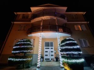 Budynek, w którym mieści się apartament