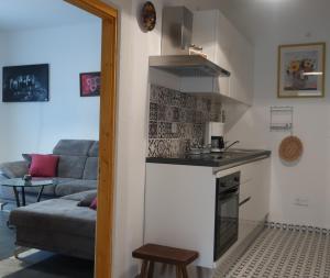Kuchyňa alebo kuchynka v ubytovaní Müllers Wellness Ferienhaus + 7 fotografií