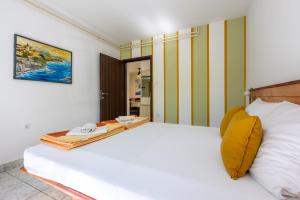 Posteľ alebo postele v izbe v ubytovaní Apartments Opacak Selce