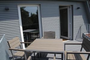 Ein Balkon oder eine Terrasse in der Unterkunft Amandas Nest